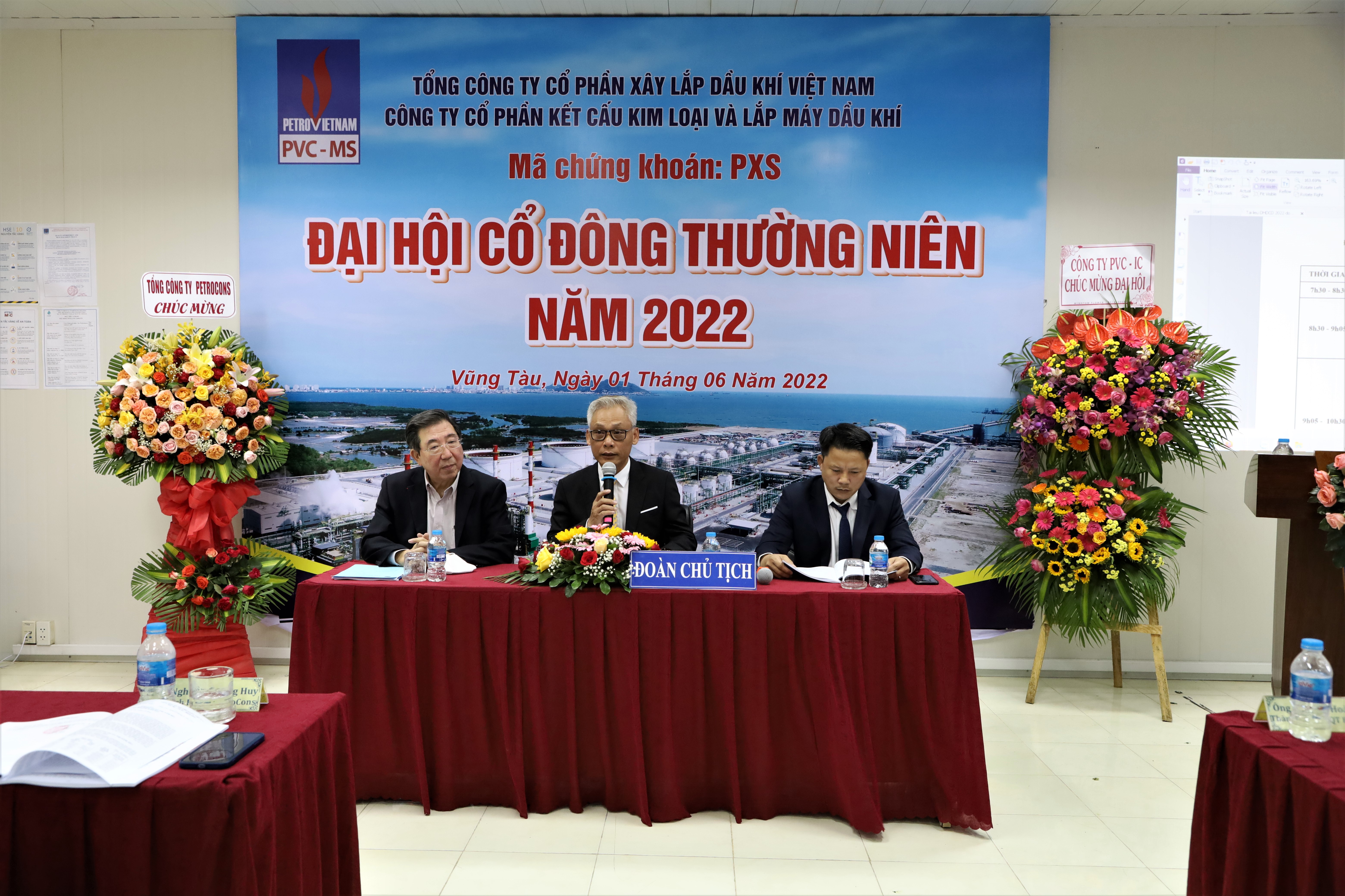 PVC-MS tổ chức thành công Đại hội đồng cổ đông thường niên năm 2022