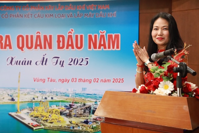 PVC-MS - Tưng bừng tổ chức lễ ra quân đầu Năm mới Ất Tỵ 2025