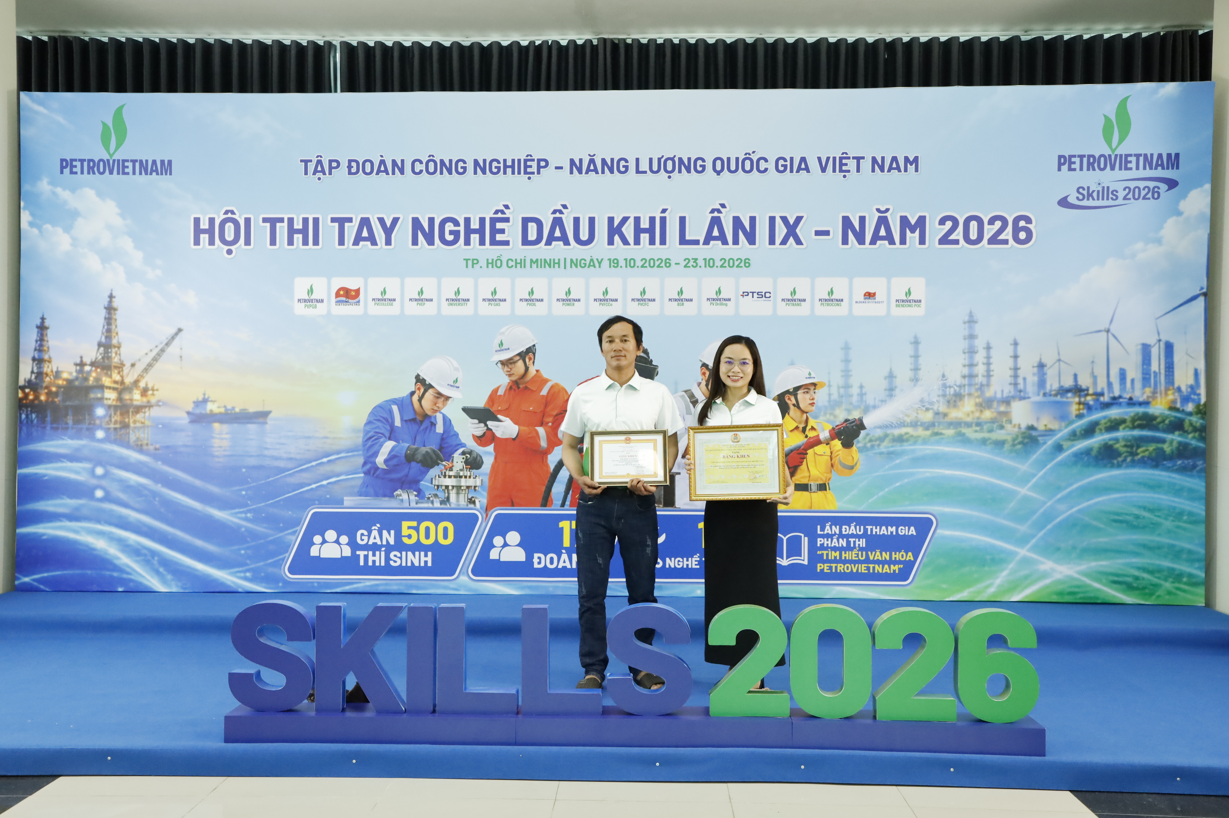 PETROCONS-MS: Bản Lĩnh Người Thợ Hàn Kết Cấu Tại Hội Thi Tay Nghề Dầu Khí Lần Thứ IX – Năm 2026