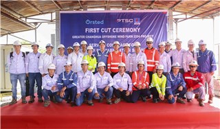 PVC-MS khởi công Gói thầu Chế tạo chân đế cho Dự án Điện gió ngoài khơi Greater Changhua