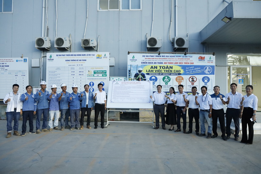 MỪNG NGÀY THÀNH LẬP CÔNG TY 20/10/1983 - 20/10/2026 PETROCONS-MS: Ký Kết Giao Ước Thi Đua Tăng Tốc Về Đích Hai Dự Án Trọng Điểm DSF-II Và Đại Hùng Nam